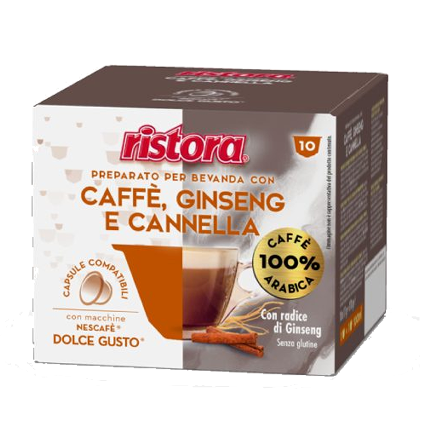 Nespresso Ginseng Scopri 10 Capsule FoodNess Caffè Al Ginseng Con Zenzero Compatibili Dolce Gusto Capsule Caffe Kimbo - Foto 4