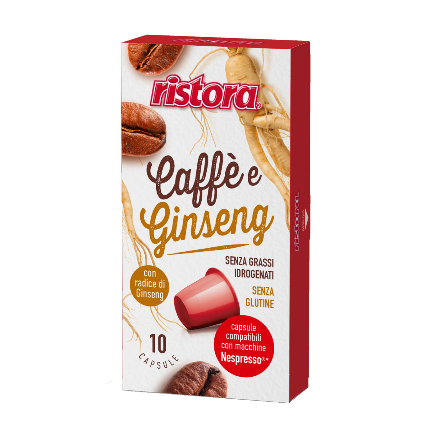 50 Capsule GINSENG Caffè Verzì compatibili Nespresso 50 Capsule GINSENG Caffè Verzì compatibili Nespresso