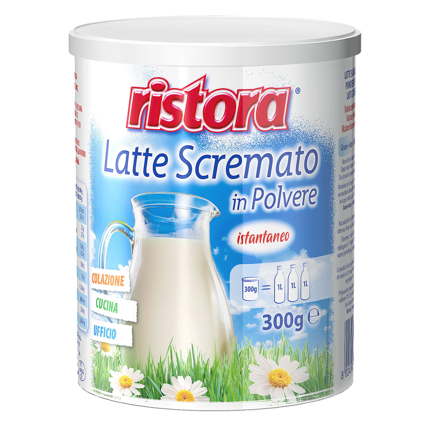 Latte Scremato In Polvere | Ristora Bevande Istantanee Latte Scremato In Polvere | Ristora Bevande Istantanee