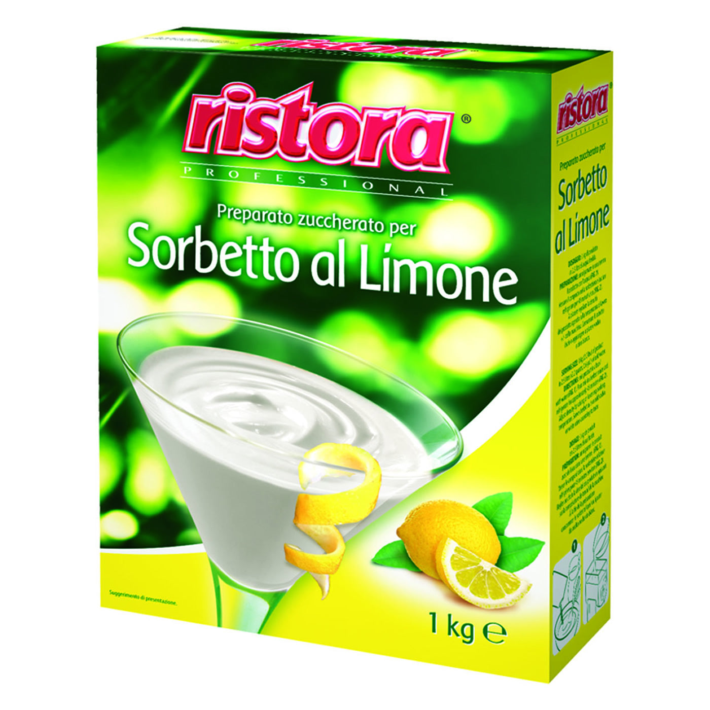 Preparato per Sorbetto Limone astuccio