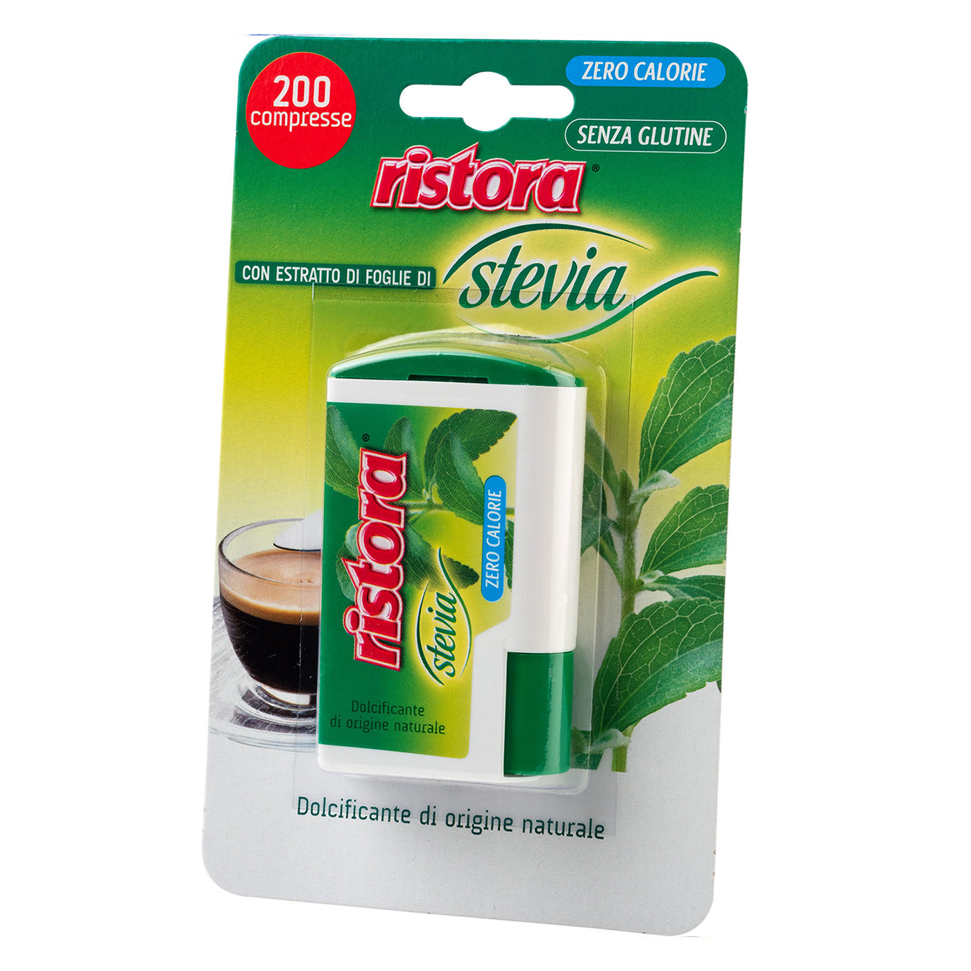 Dolcificante Stevia 200 Compresse dispenser