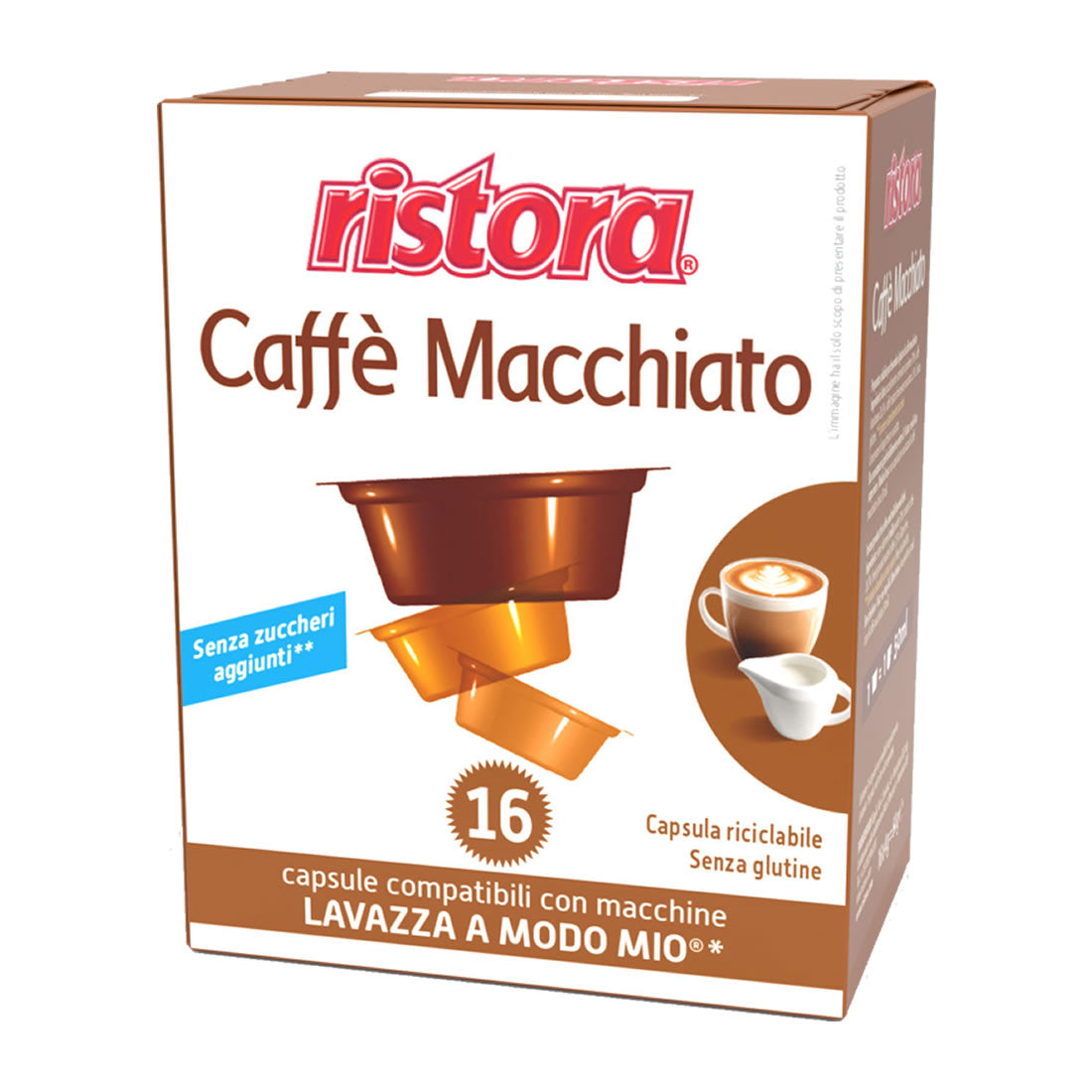Caffè Macchiato Capsule Compatibili Lavazza A Modo Mio