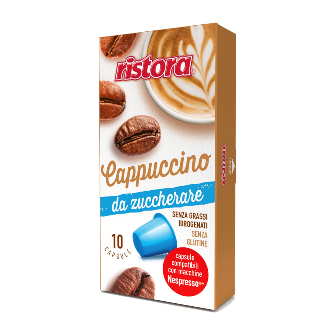 Cappuccino da Zuccherare Capsule Compatibili Nespresso