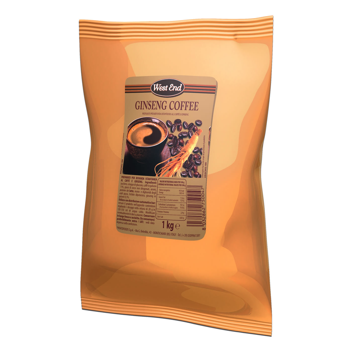 Caffè al Ginseng West End 1Kg