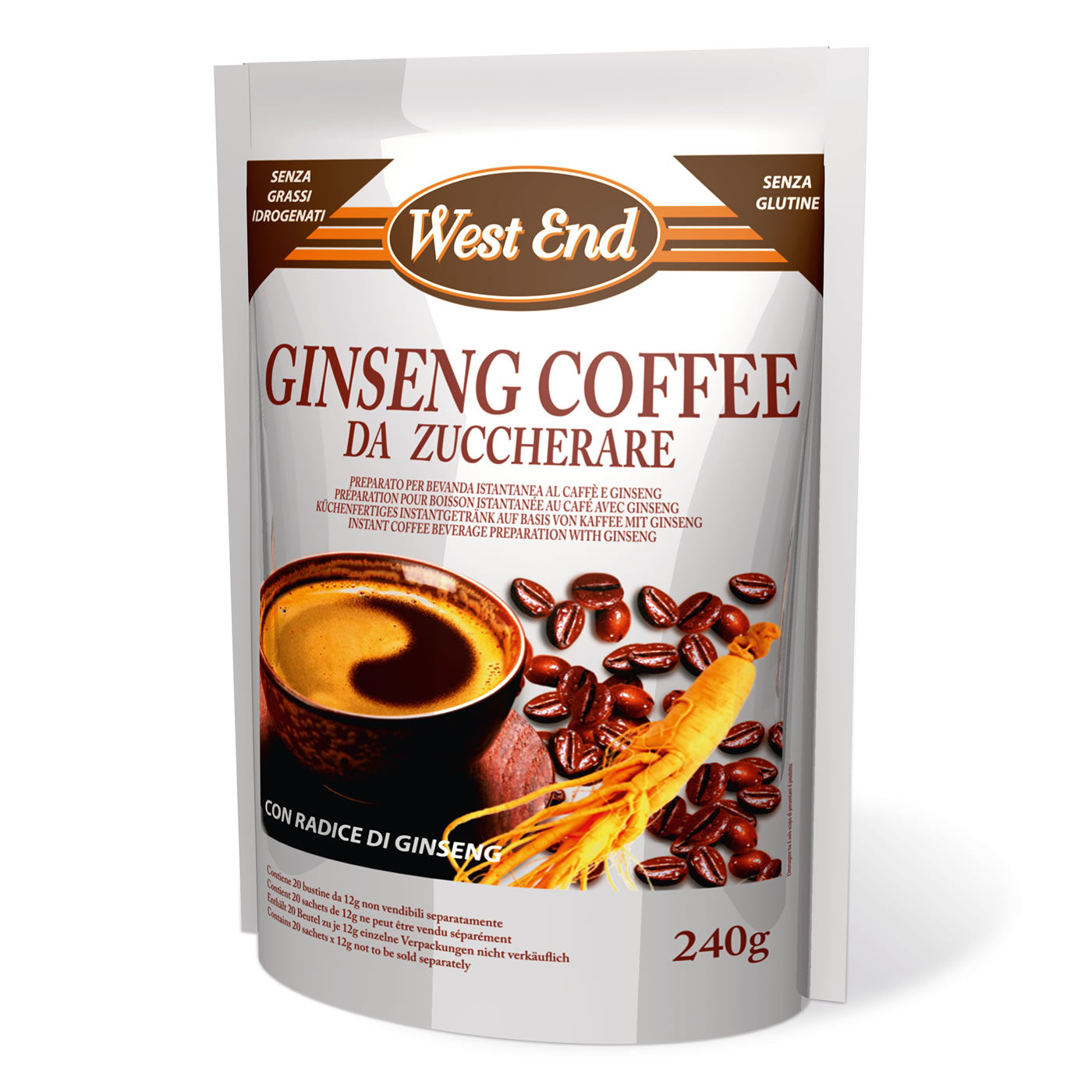Caffè al Ginseng da zuccherare West End