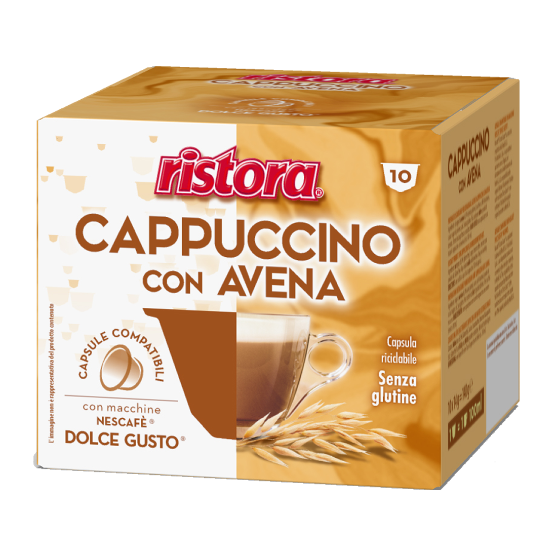 Oat Milk Cappuccino Nescafè Dolce Gusto Compatible Capsules