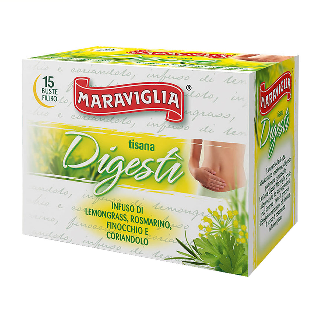 Tisana Digestì Maraviglia Astuccio da 15 filtri busta