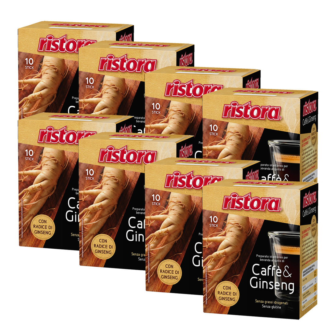 Caffè al Ginseng 8 pz. da 10 buste