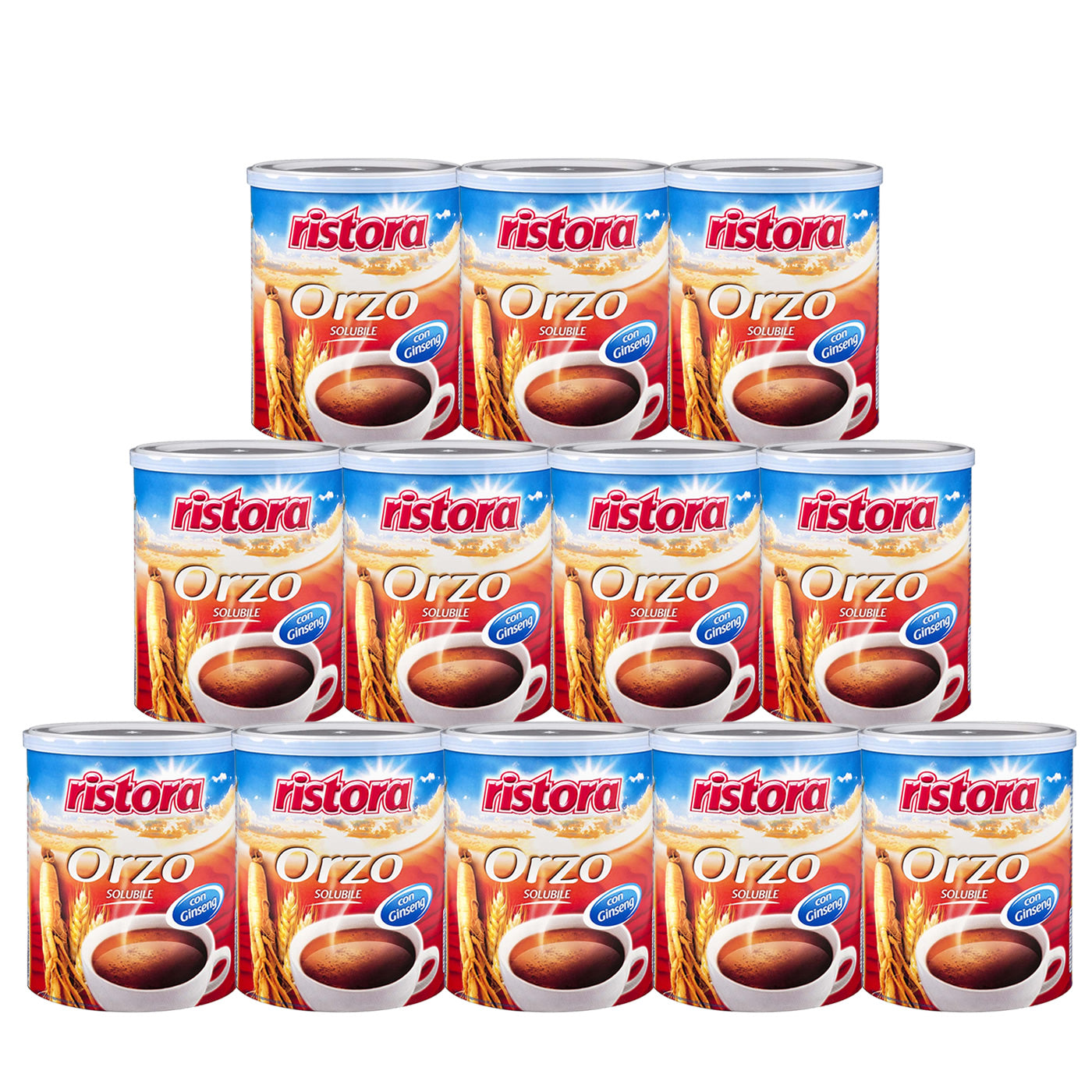 Orzo Solubile con Ginseng 12pz,