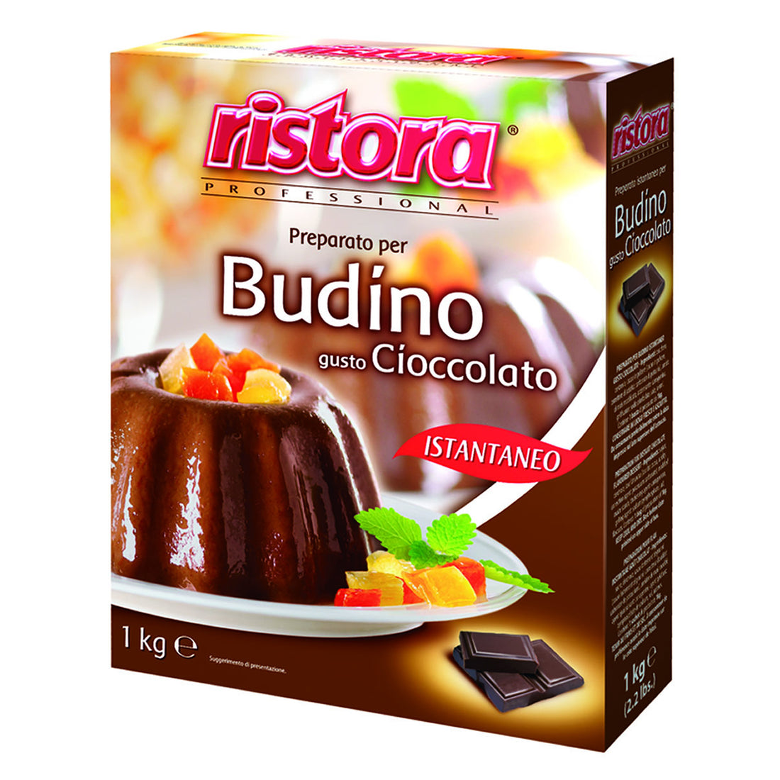 Preparato per  Budino Istantaneo Cioccolato astuccio