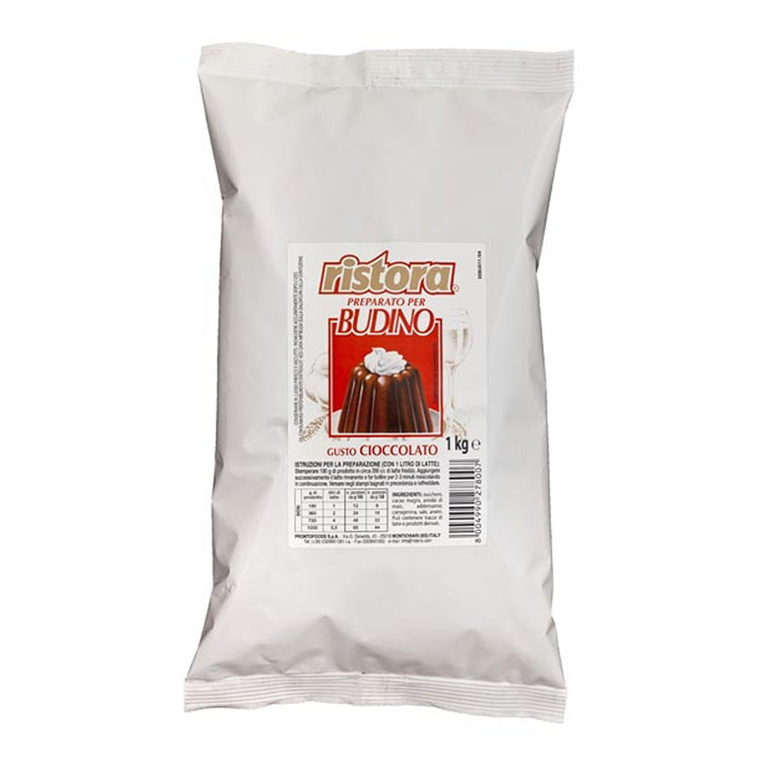 Preparato per Budino Cioccolato &quot;Oro&quot; sacchetto