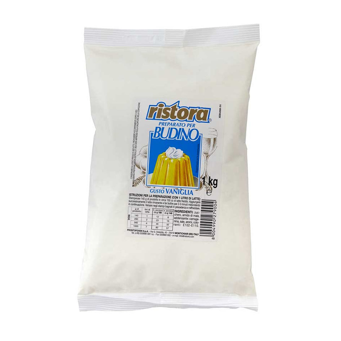 Preparato per Budino Vaniglia &quot;Oro&quot; sacchetto