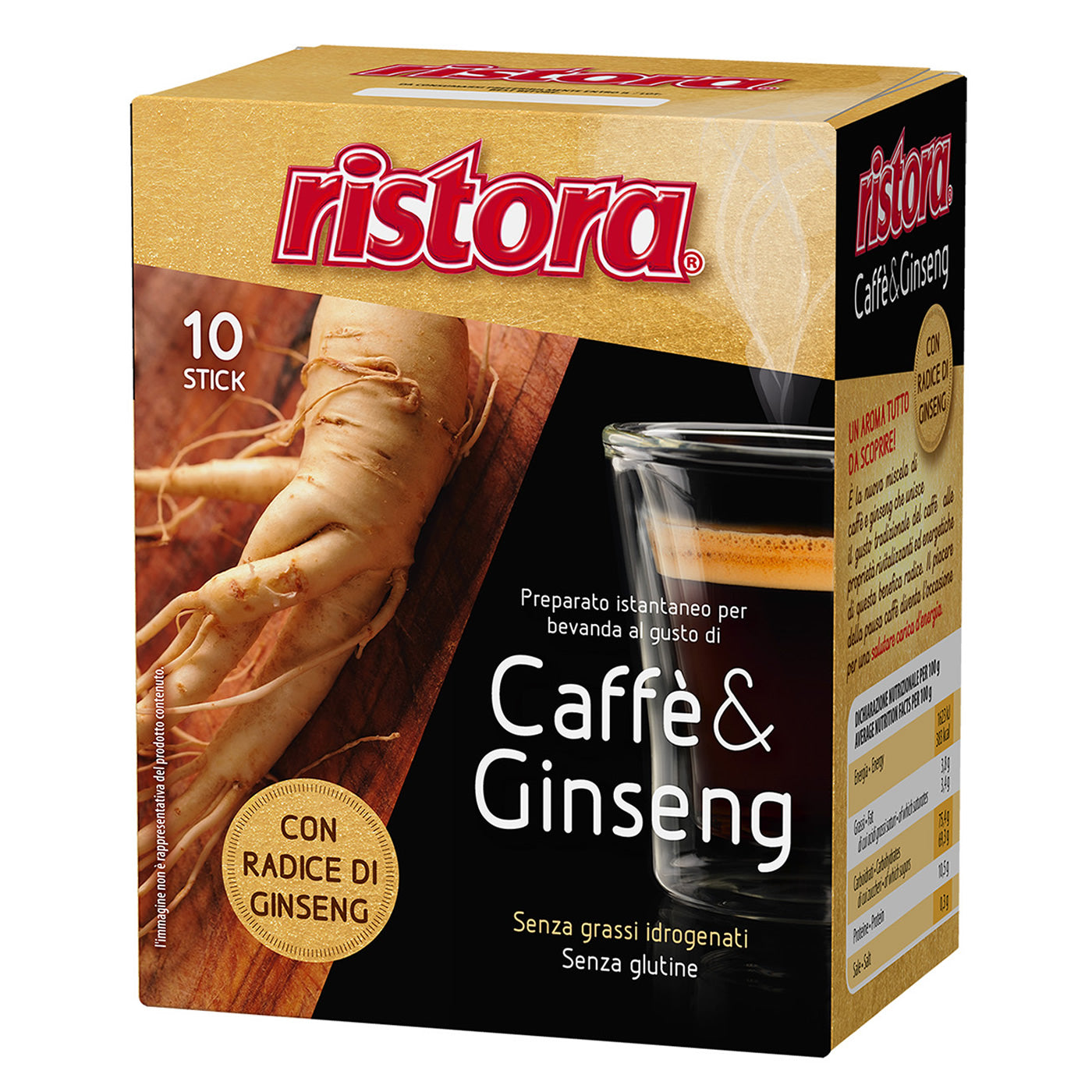 Caffè al Ginseng 10 buste astuccio