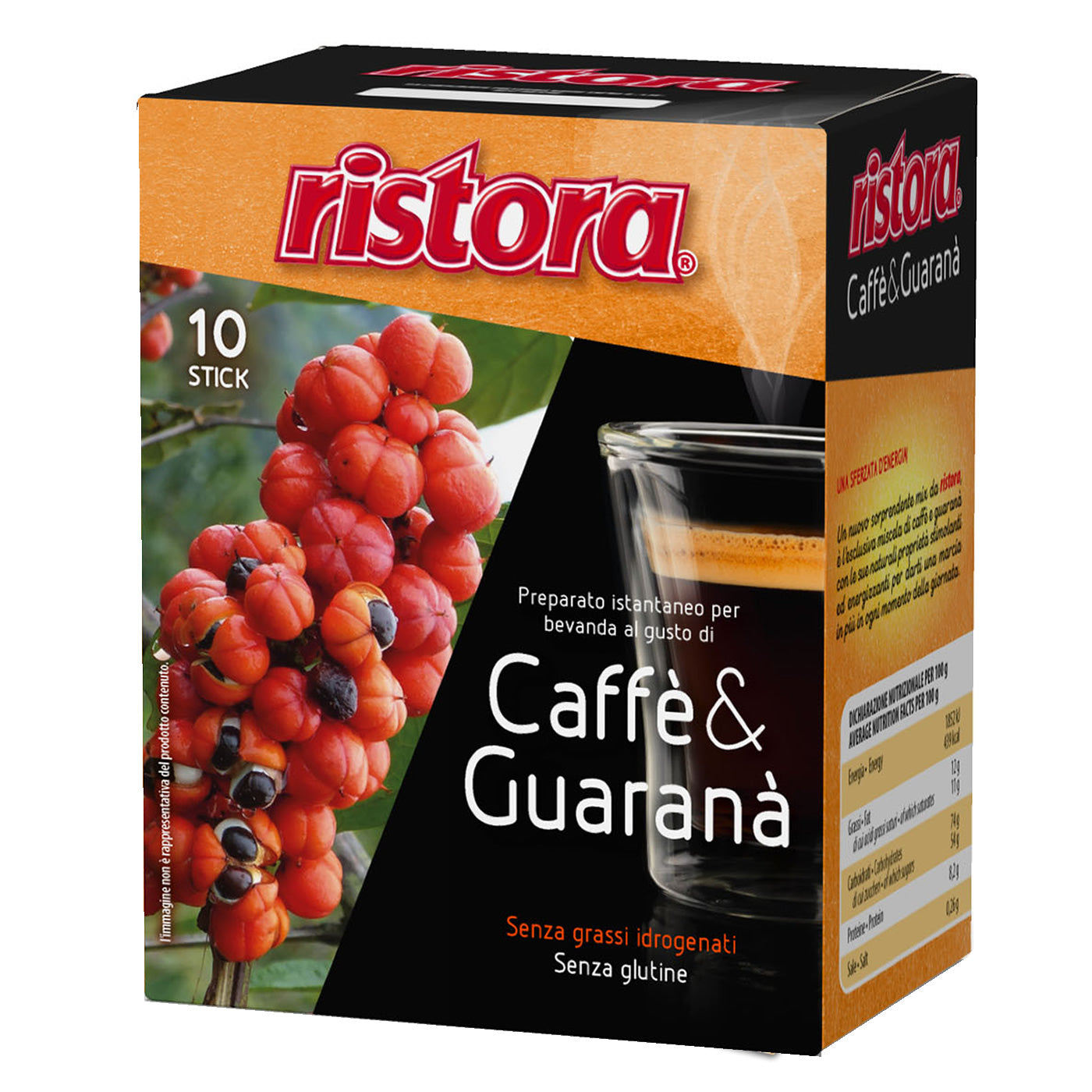 Caffè al Guaranà 10 buste astuccio