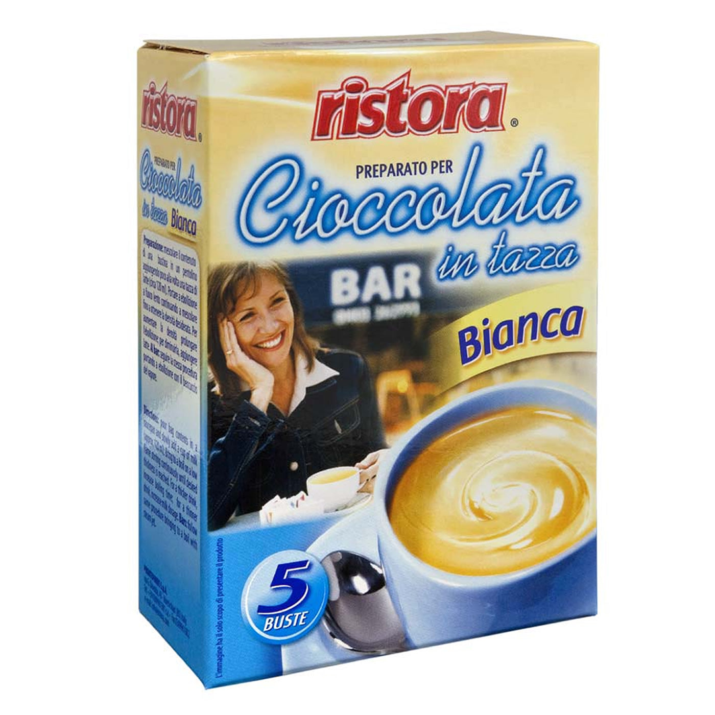 Cioccolata Densa Bianca 5 buste astuccio