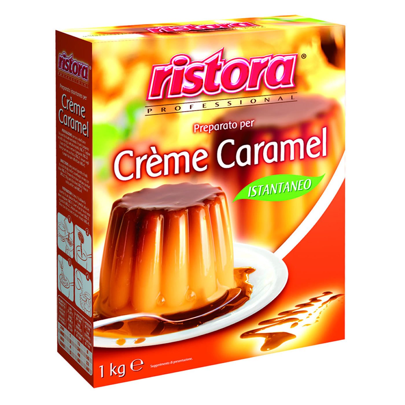 Preparato per Budino Istantaneo Crème Caramel astuccio